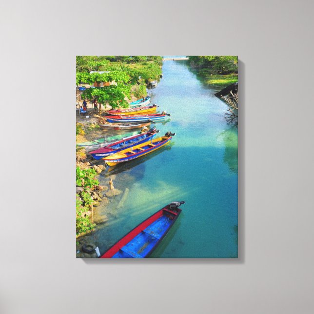 Toile White RIver, Jamaïque (Recto)