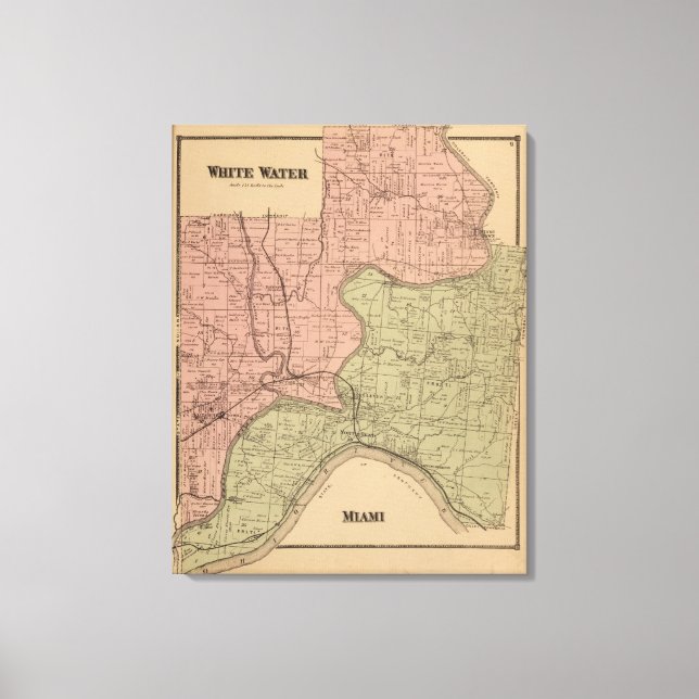 Toile White Water, Miami (Recto)