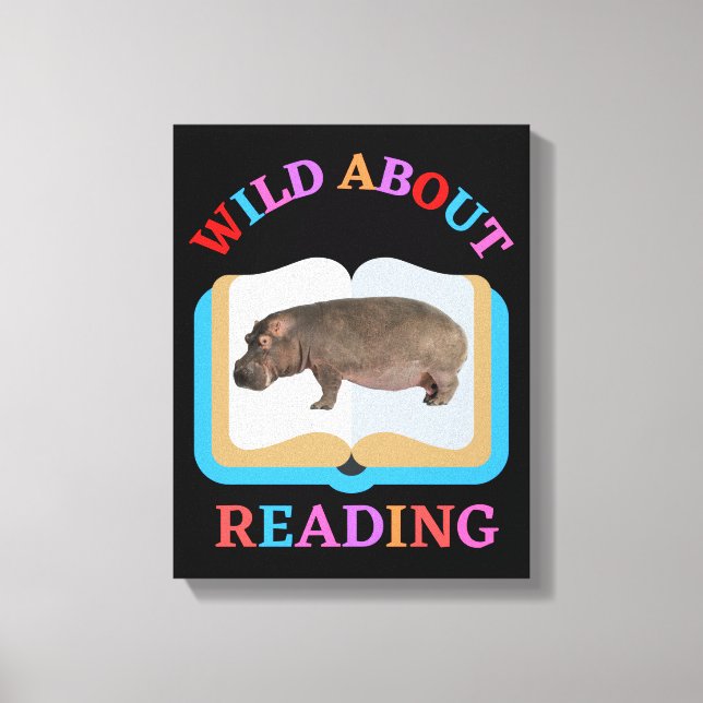 TOILE WILD À PROPOS DE LA LECTURE (Recto)