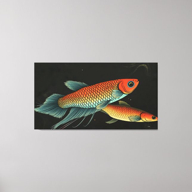 Toile Wild Betta pair (Recto)