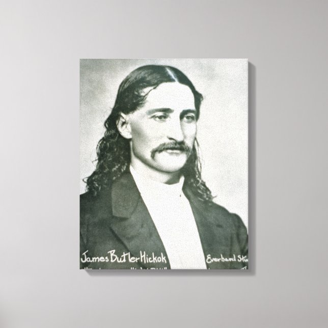 Toile 'Wild Bill' Hickok (b/w photo) (Recto)