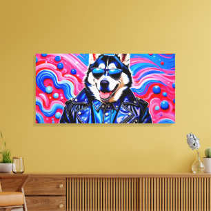 TOILE WILD ONE SIBERIAN HUSKY 3