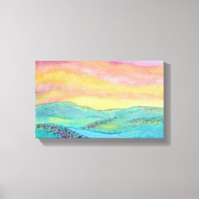 Toile Wildflower Sun (Recto)