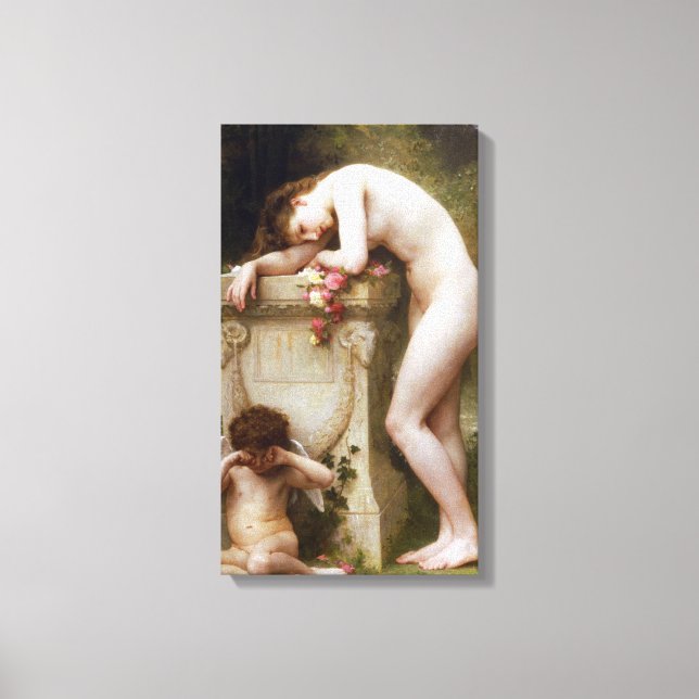 Toile William-Adolphe Bouguereau - Elegy (Recto)