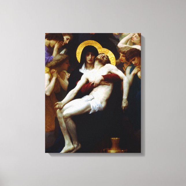 Toile William-Adolphe Bouguereau Pieta (Recto)