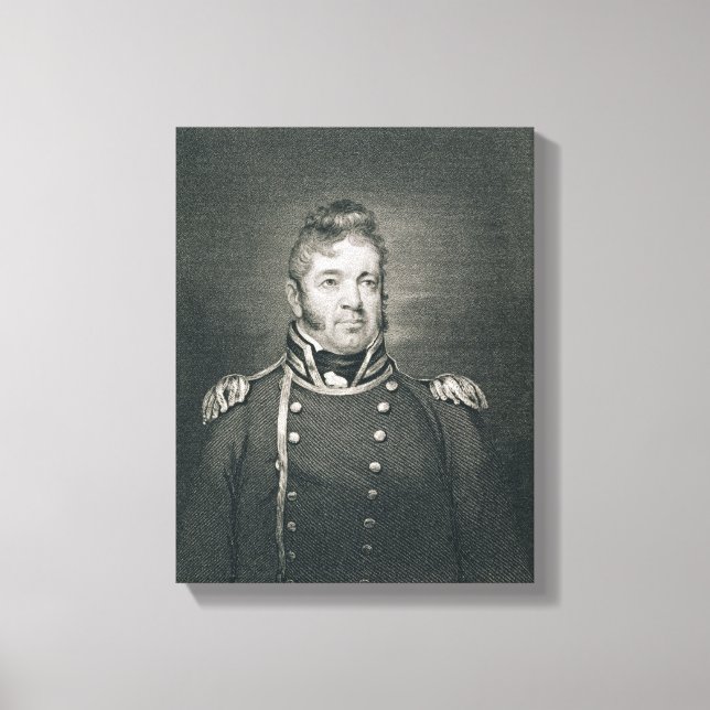 Toile William Bainbridge (1774-1833) engravé par George (Recto)