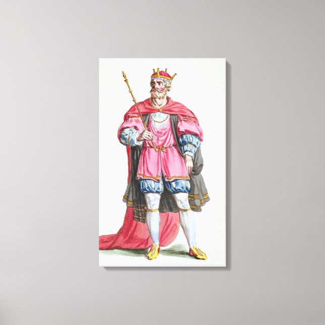 Toile William le Conquérant (1027-87), de Receuil des (Recto)