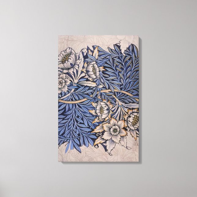 Toile William Morris - CONCEPTION POUR TULIP ET WILLOW I (Recto)