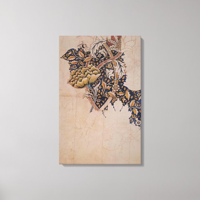 Toile William Morris - DESIGN POUR WINDRUSH IMPRIMÉ TEXT (Recto)
