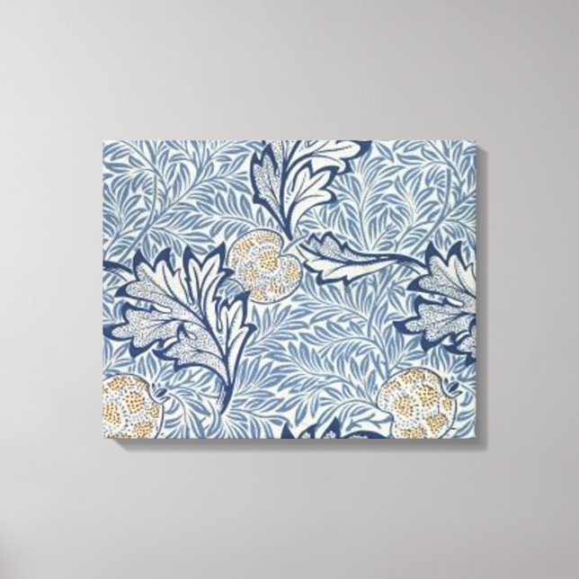 Toile William Morris Flower Floral Design (Recto)