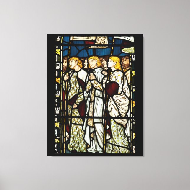 Toile William Morris peinture, Tous les Saints (Recto)