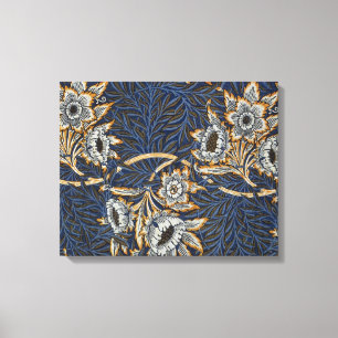 Toile William Morris Tulip Willow Blue Motif