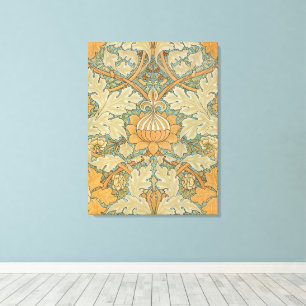 Toile William Morris Vintage St James Motif Acanthus