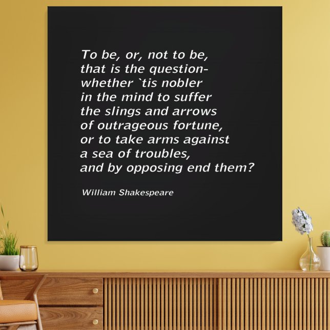 Toile William Shakespeare`s "Hamlet" (Insitu(Salon))