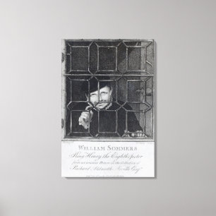 Toile William Sommers, gravé par R. Clamp, 1794