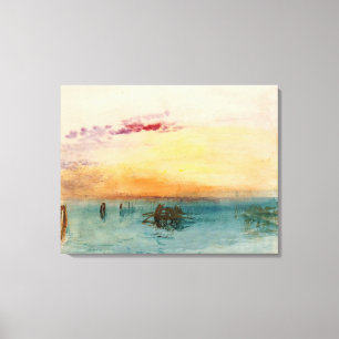 Toile William Turner - La lagune près de Venise au couch