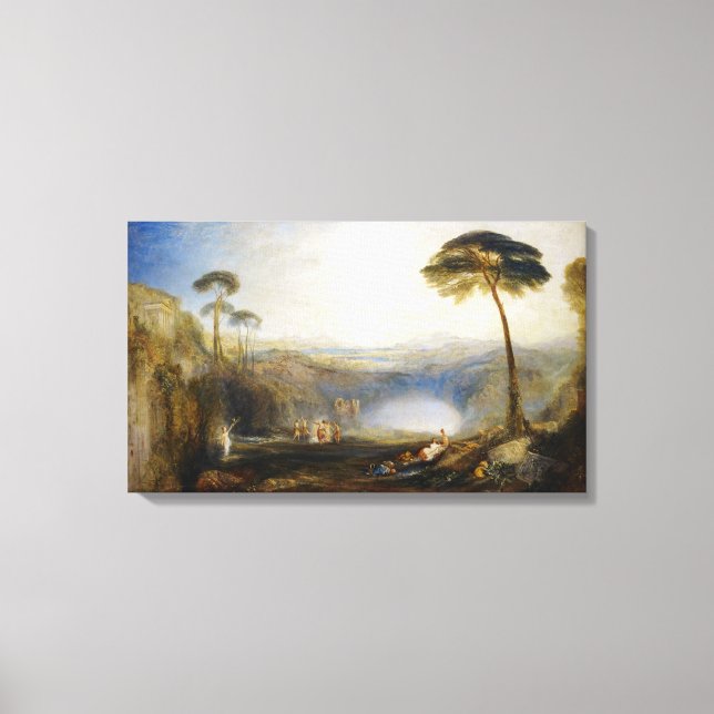 Toile William Turner - La toux d'or (Recto)