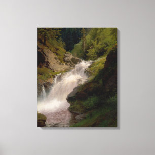 Toile Winona Falls (Paysage américain) (par Hermann Herz