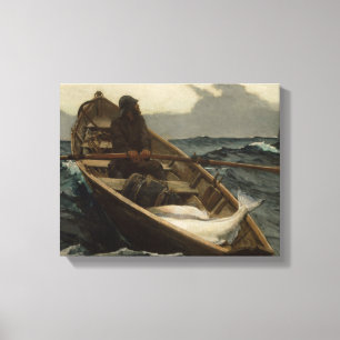 Toile Winslow Homer - Avertissement sur le brouillard