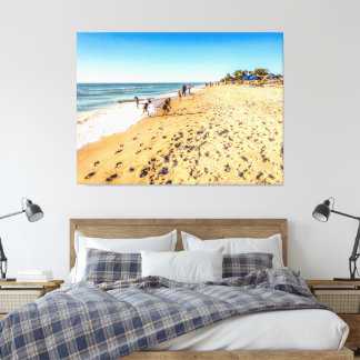 Toile Winter Beach