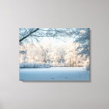 Winter Wonderland Paysage Photo Canvas Imprimer