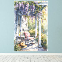 Wisteria Porch Rocking Chair Scène