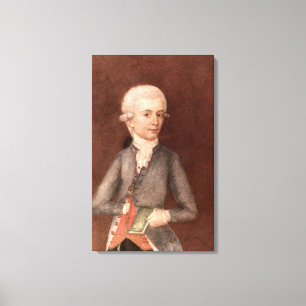 Toile Wolfgang Amadeus Mozart, c.1780