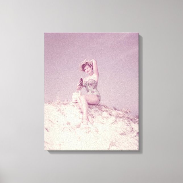 Toile Woman Relaxing (Recto)