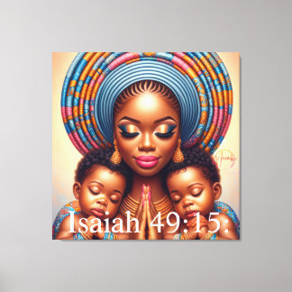 Toile Women and child Isaiah 49:15: