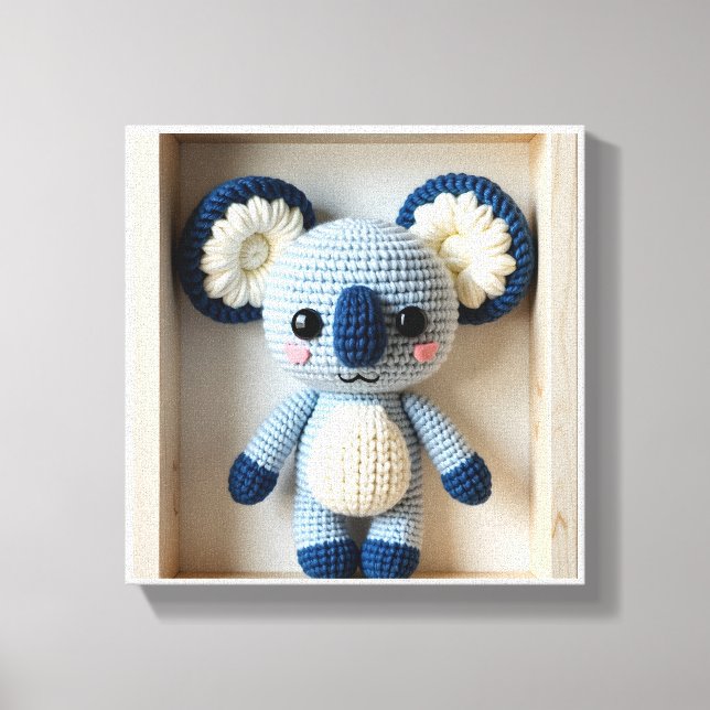 Toile Wonder Wall Art Cosy Koala Friend (Recto)