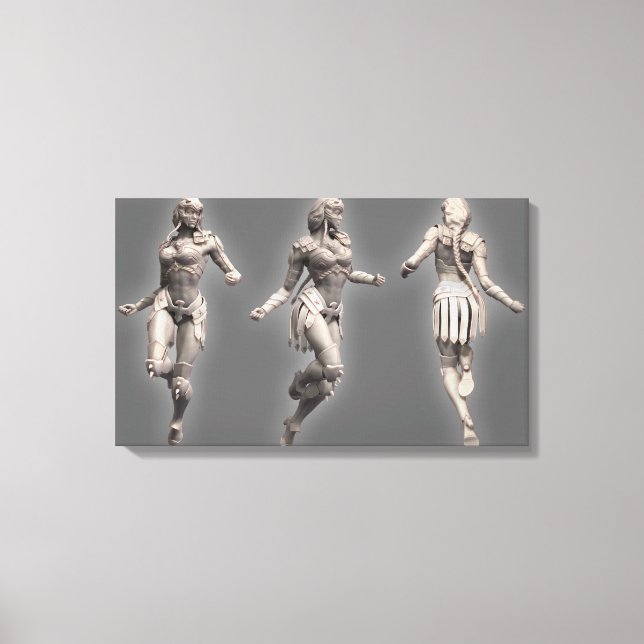 Toile Wonder Woman Remplacement (Recto)