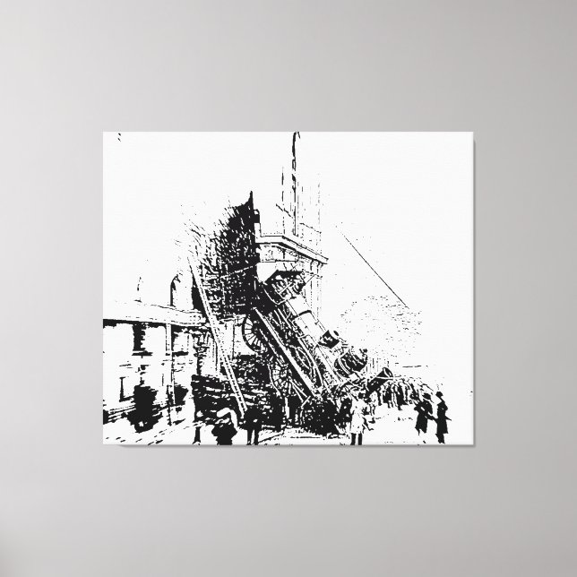 Toile Wreck vintage Paris P&I (Recto)