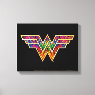 Toile WW84   Logo de Wonder Woman Kaleidoscope