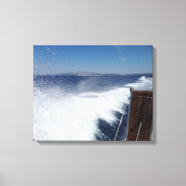 Toile yacht en Croatie (Recto)