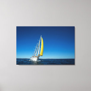 Toile Yacht naviguant l'Australie du sud de