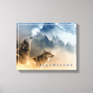 Toile Yellowstone Park American Canvas Art