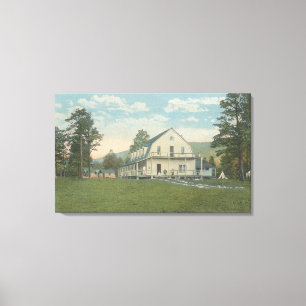 Toile Yellowstone, WYView d'auberge Piney