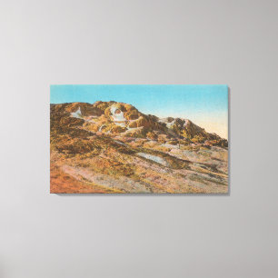 Toile Yellowstone, WYView de terrasse de Jupiter