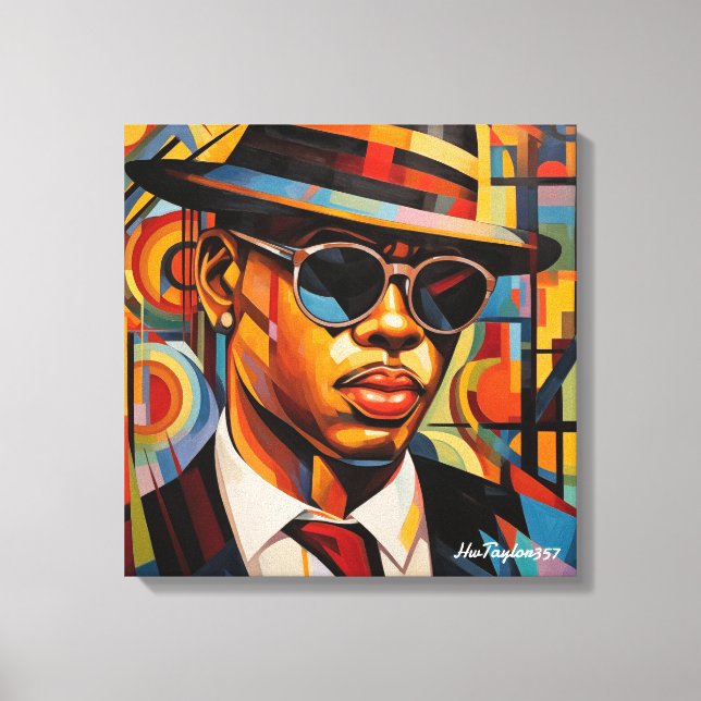 Toile Yeux cachés (Recto)