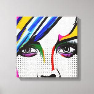 Toile Yeux mentants