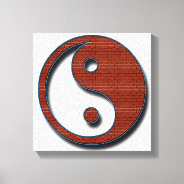 Toile Yin Yang par Shirley Taylor (Recto)