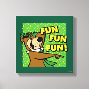 Toile Yogi Bear Fun Amusant