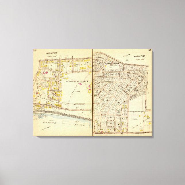 Toile Yonkers, New York 12 (Recto)