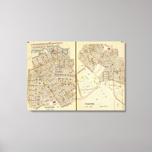 Toile Yonkers, New York 14 (Recto)