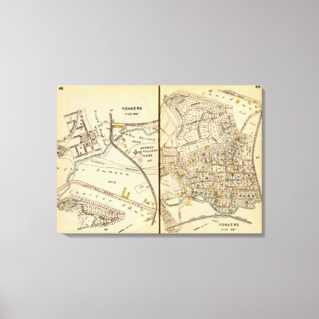 Toile Yonkers, New York 17 (Recto)