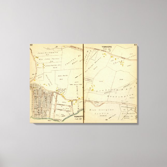 Toile Yonkers, New York 20 (Recto)