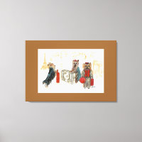 Yorkies & Tour Eiffel à Paris Voyager