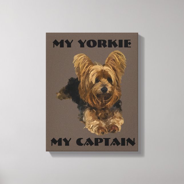 Toile Yorkshire Terrier (Recto)