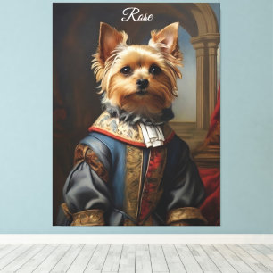 Toile Yorkshire victorien Terrier en vêtements Whimsical