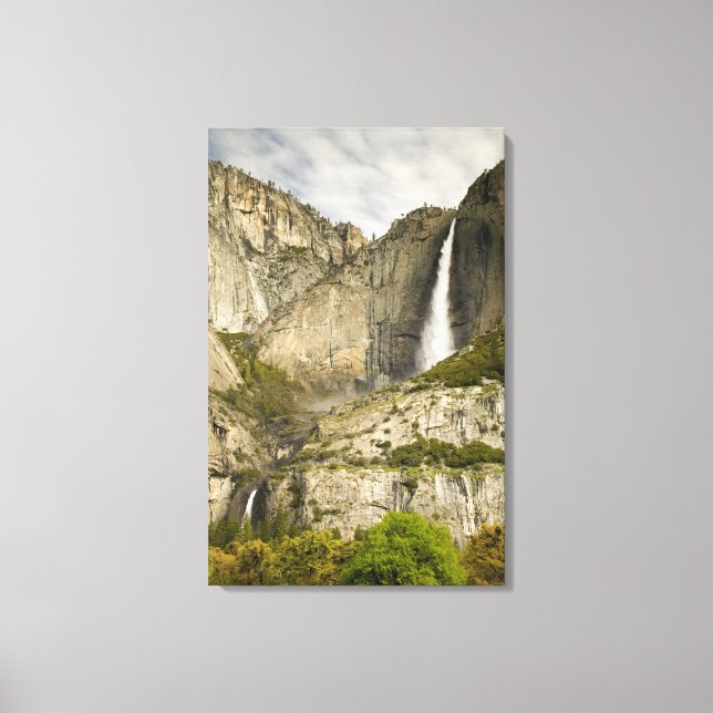 Toile Yosemite Falls au printemps, Yosemite National Pa (Recto)